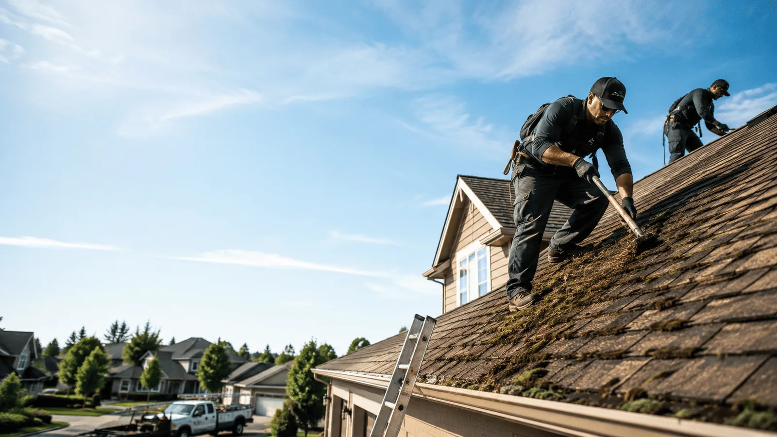 Roof Moss Removal in Ceresco, MI near me